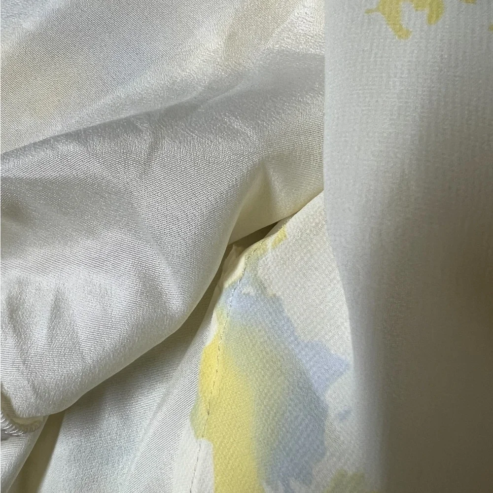 Pretty Little Thing Yellow Shift Dress Size 4